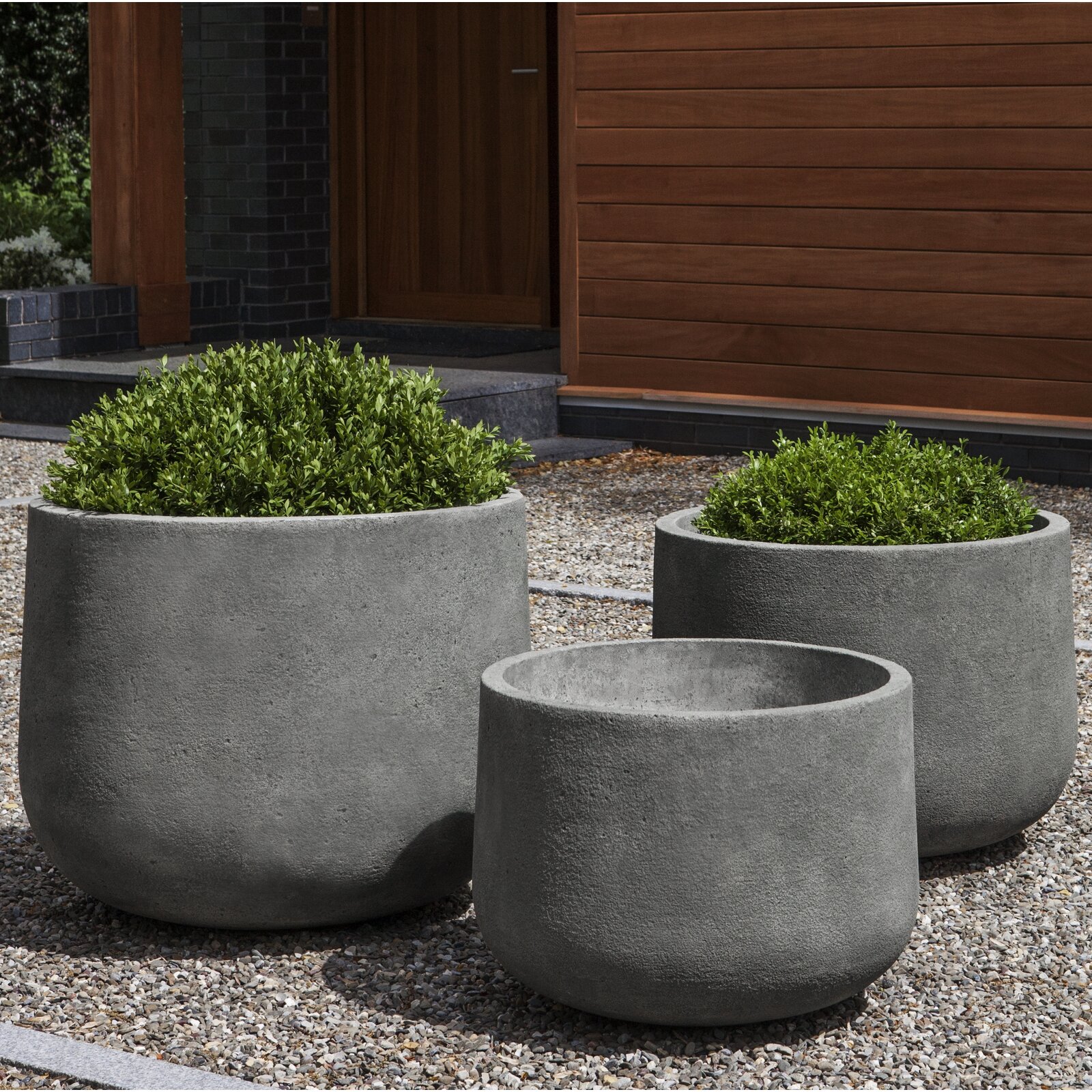 Campania International, Inc Tribeca Cast Stone Pot Planter